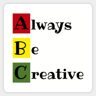 ABC Sticker